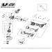 Draper Gear Box Cover Assembly YD20AG-A13