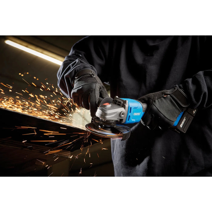 D20 20V Brushless Angle Grinder, 115/125mm (Sold Bare) - D20AG