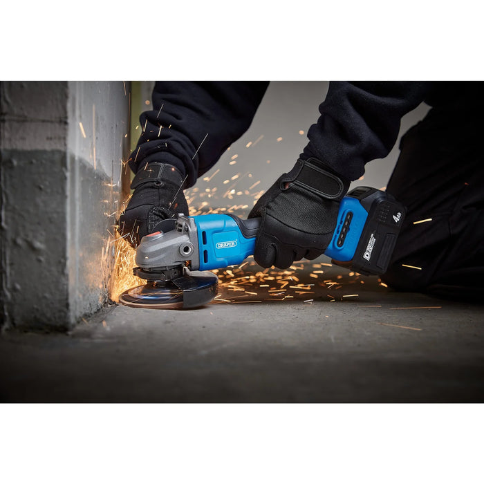 D20 20V Brushless Angle Grinder, 115/125mm (Sold Bare) - D20AG