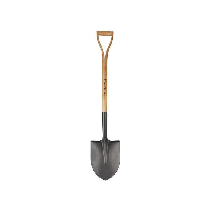 Kent & Stowe Carbon Steel Round Nosed Shovel, FSC® Kent & Stowe - Town Tools