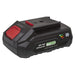 Sealey SV20 Series Power Tool Battery 20V 2Ah CP20VBP2 Sealey - Town Tools 