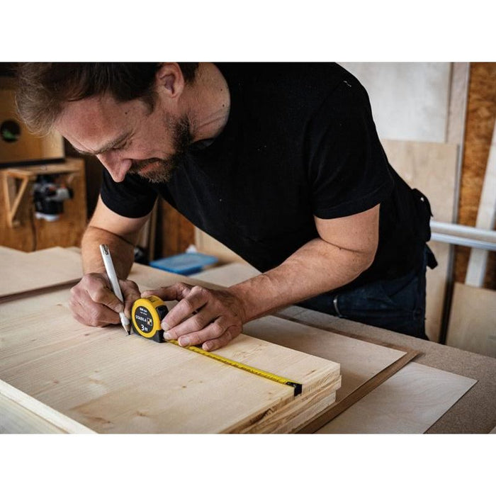 Stabila BM150 Top Read Pocket Tape 3m (Width 16mm) (Metric only) Stabila - Town Tools