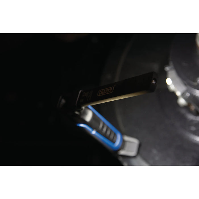 Draper COB/SMD LED Slimline Inspection Lamp, 7W, 70 - 700 Lumens, Blue,  1 x USB