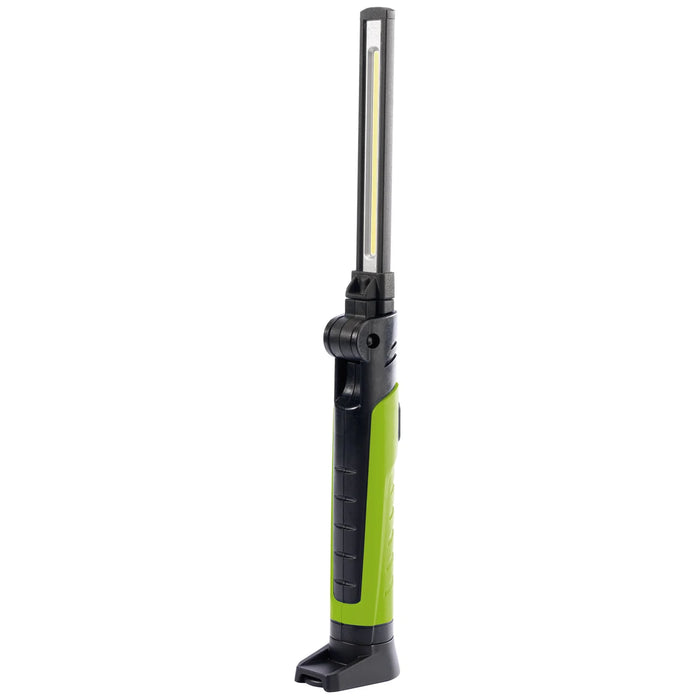 Draper COB/SMD LED Slimline Inspection Lamp, 7W, 70 - 700 Lumens, Green,  1 x
