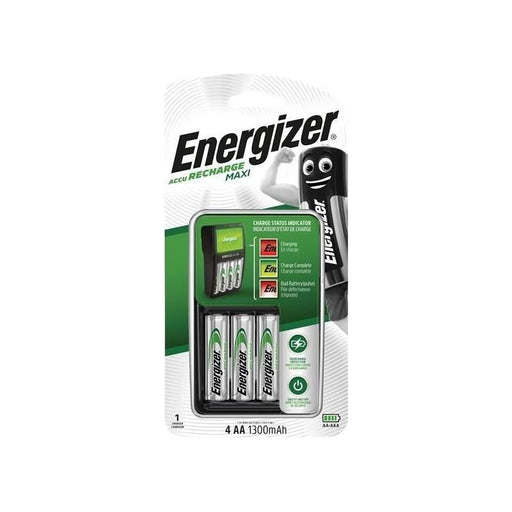 Energizer® Maxi Charger plus 4 x AA 1300 mAh Batteries Energizer® - Town Tools