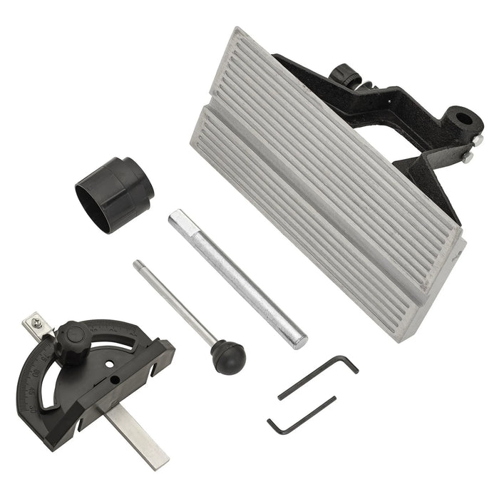 Draper Expert 230V Belt and Disc Sander With Tool Stand, 150mm, 750W - BDS750E