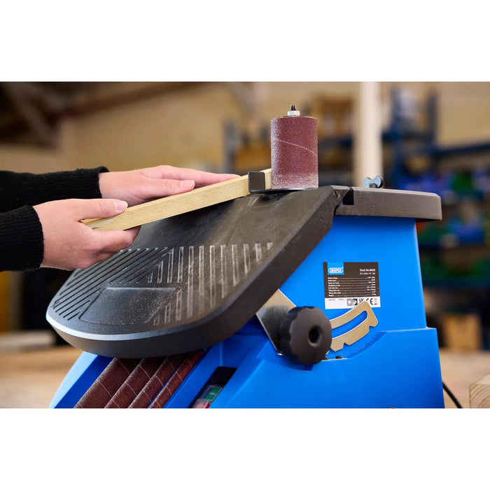 Draper 230V Oscillating Spindle and Belt Sander, 450W - OSBS450D