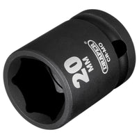 Draper Draper Hi-TORQ Impact Socket, 1/2" Sq. Dr., 20mm