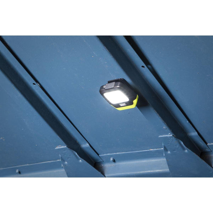Sealey Rechargeable Clip Light with Auto-Sensor 2W & 1.5W SMD LED HT02LED Sealey - Town Tools 