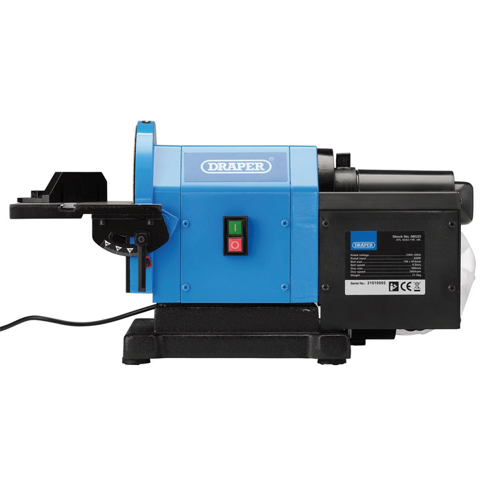 Draper 230V Disc Sander, 500W, 200mm - BDS500D.