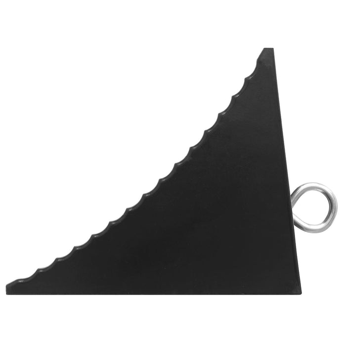 Sealey Heavy-Duty Rubber Wheel Chock - Single CWC01 Sealey - Town Tools 