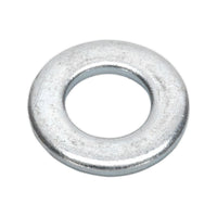 Sealey Flat Washer DIN 125 M10 x 21mm Form A Zinc Pack of 100 FWA1021