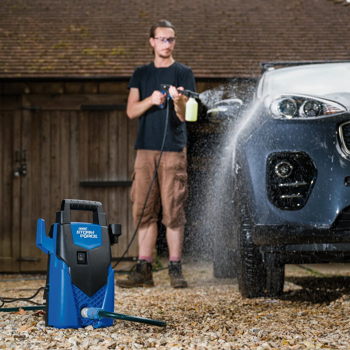 Draper Storm Force® 230V Pressure Washer, 1400W, 105bar - PW1400/70SF