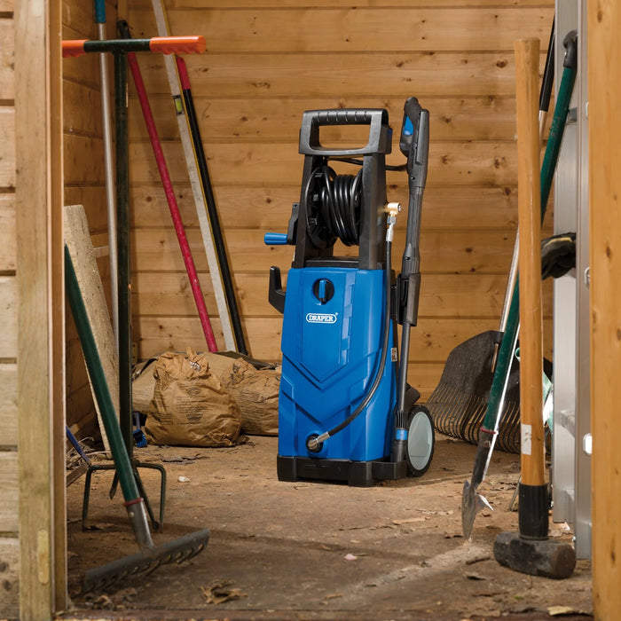 Draper 230V Pressure Washer, 2200W, 165bar - PW2200/110D