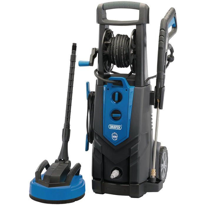 Draper 230V Pressure Washer, 2500W, 195bar - PW2500I/130D