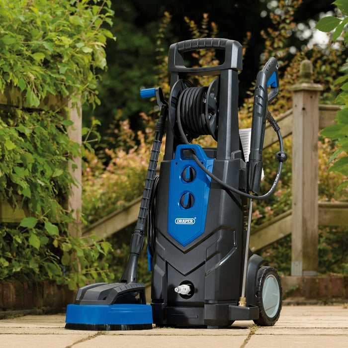 Draper 230V Pressure Washer, 2500W, 195bar - PW2500I/130D