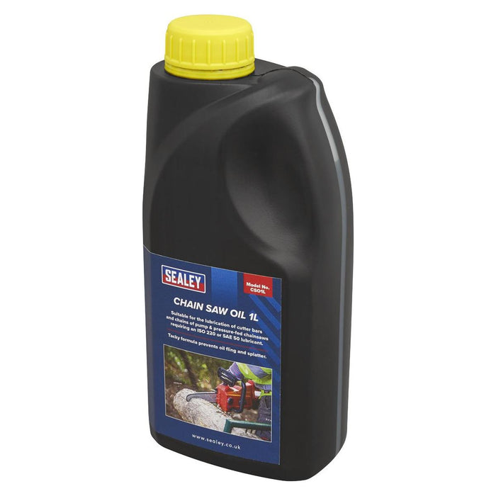 Sealey Chainsaw Oil 1L CSO1L Sealey - Town Tools 