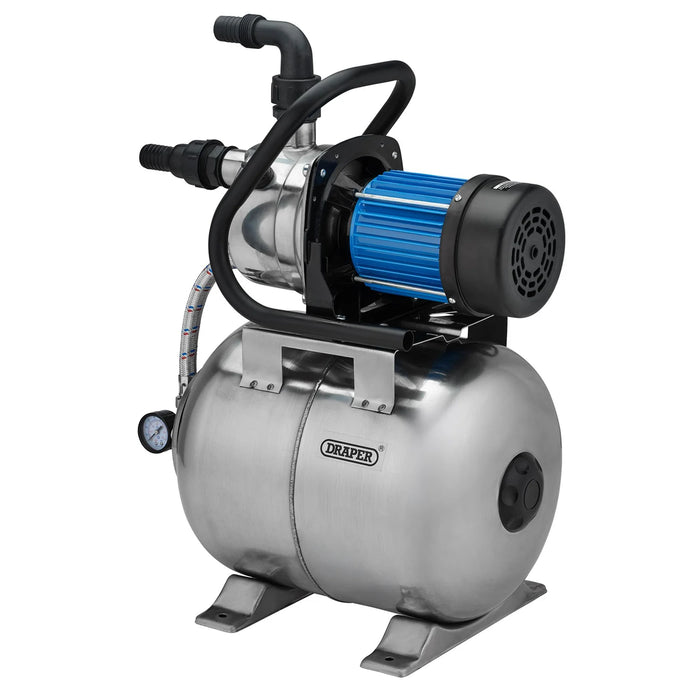 Draper Stainless Steel Booster Pump, 50L/min, 800W - BP3