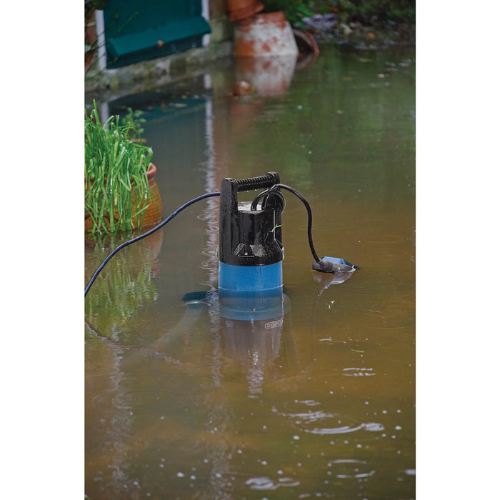 Draper 230V Submersible Dirty Water Pump with Float Switch, 416L/min, 1300W
