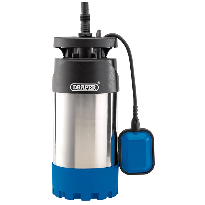 Draper Deep Water Submersible Well Pump with Float Switch, 91L/min, 1000W