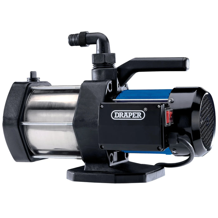 Draper 230V Multi Stage Surface Mounted Water Pump, 90L/min, 1100W - SP90MS