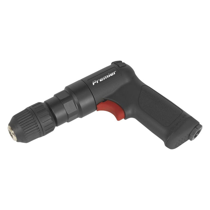Sealey Air Pistol Drill10mm with Keyless Chuck Composite Reversible Premier