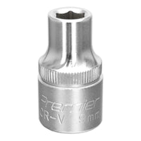 Sealey WallDrive Socket 9mm 1/2"Sq Drive S1209