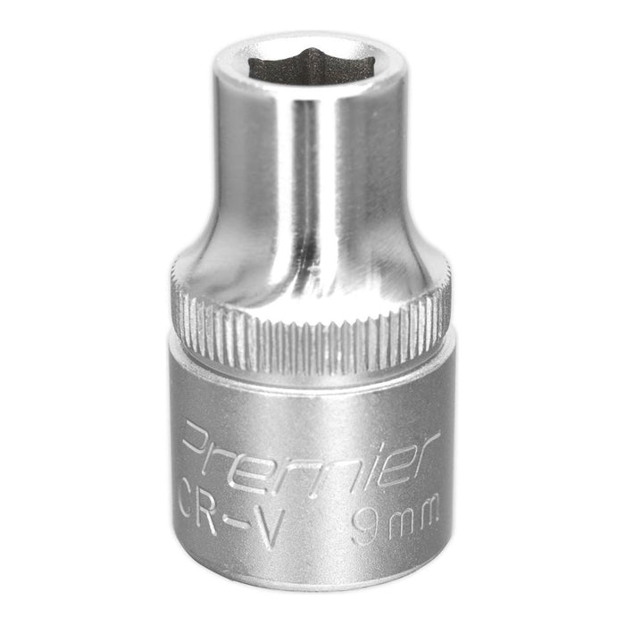 Sealey WallDrive Socket 9mm 1/2"Sq Drive S1209 Sealey - Town Tools 