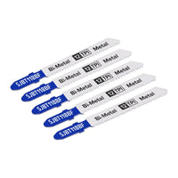 Sealey Jigsaw Blade Metal 75mm 12tpi Pack of 5 SJBT118BF