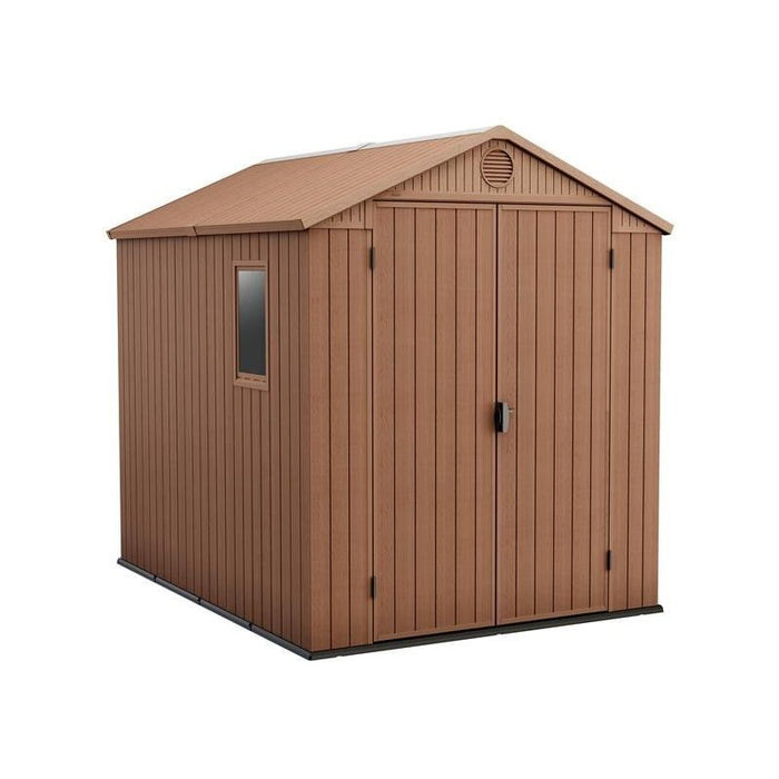 Keter Darwin Shed Brown 6 x 8ft Keter - Town Tools