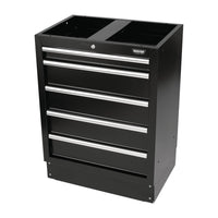 Draper BUNKER Modular Floor Cabinet, 5 Drawer, 680mm 31387