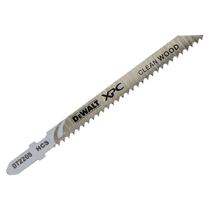 Dewalt Power Tools XPC HCS Wood Jigsaw Blades Pack of 5 T101B DeWALT Power Tools - Town Tools