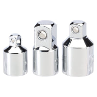 Draper Socket Converter Set, Polished Chrome (3 Piece) 16806