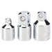 Draper Socket Converter Set, Polished Chrome (3 Piece) 16806 Draper - Town Tools 