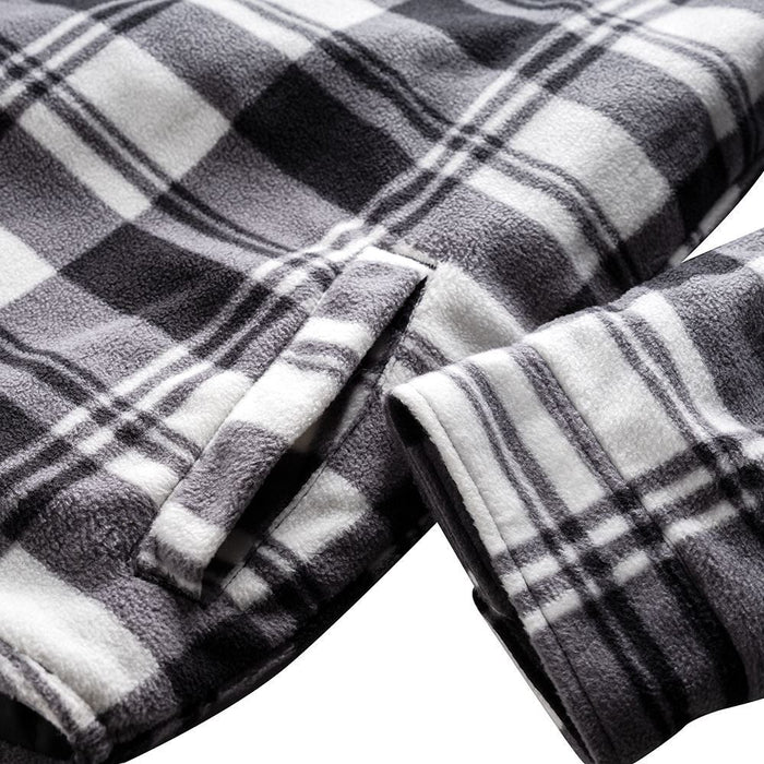 Scruffs Worker Padded Checked Shirt Black/White M Scruffs - Town Tools 