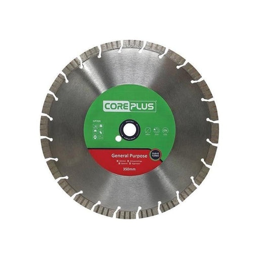 Coreplus GP350 General-Purpose Hybrid Turbo Diamond Blade 350mm CorePlus - Town Tools