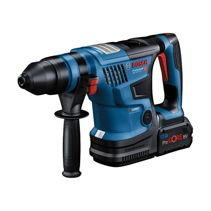 Bosch GBH 18V-34 CF Pro BITURBO SDS-Plus Rotary Hammer 18V 2 x 8.0Ah ProCORE18V Li-ion Bosch - Town Tools