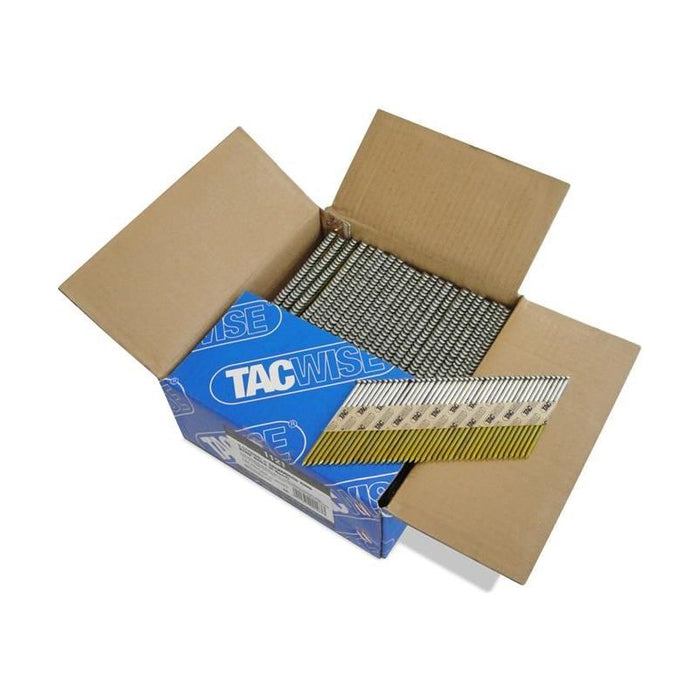 Tacwise 34° Extra Galvanised Framing Ring Shank Nails Type 3.1/75mm (2200) Tacwise - Town Tools