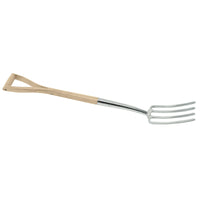 Draper Heritage Stainless Steel Border Fork with Ash Handle - DBFG/L