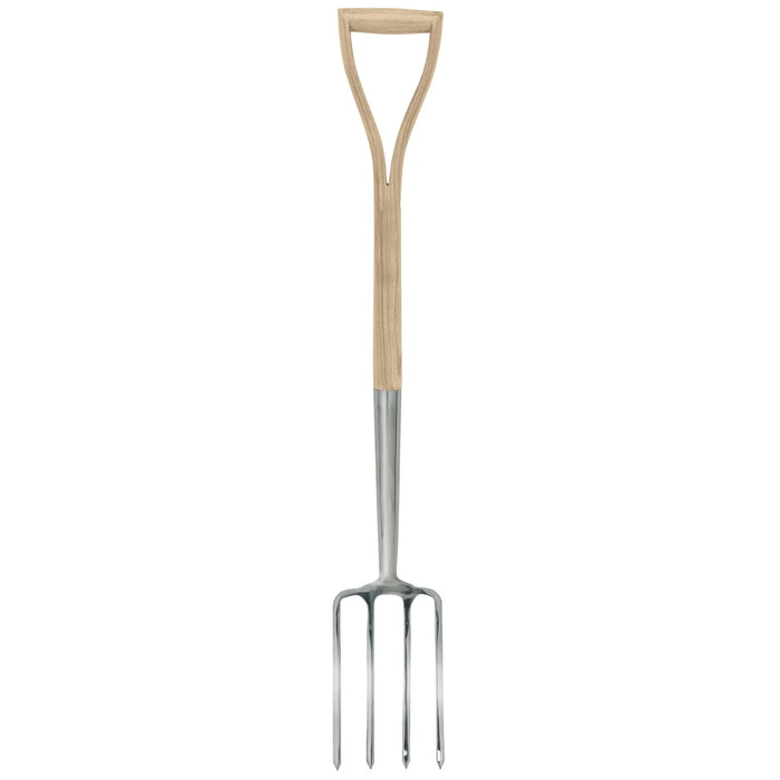 Draper Heritage Stainless Steel Border Fork with Ash Handle - DBFG/L