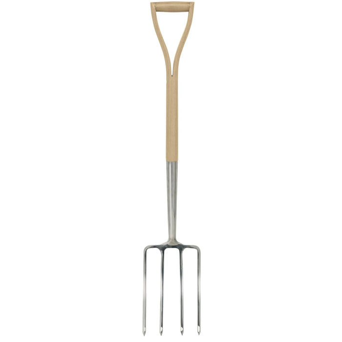Draper Heritage Stainless Steel Digging Fork with Ash Handle - DDFG/L