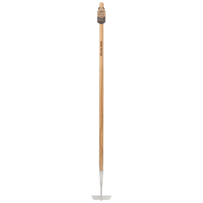 Draper Heritage Stainless Steel Draw Hoe with Ash Handle - DGDHG/L