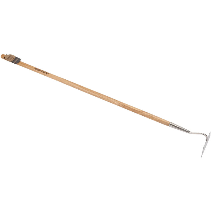 Draper Heritage Stainless Steel Draw Hoe with Ash Handle - DGDHG/L
