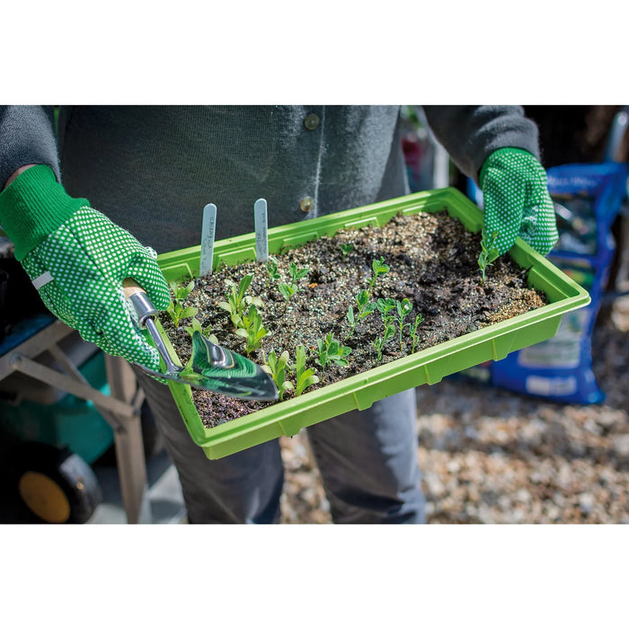Draper Heritage Stainless Steel Transplanting Trowel with Ash Handle - DGHTTG/L