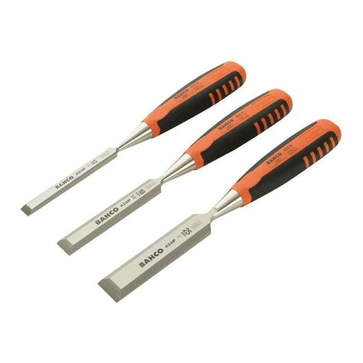 Bahco 424-P Bevel Edge Chisel Set, 3 Piece Bahco - Town Tools