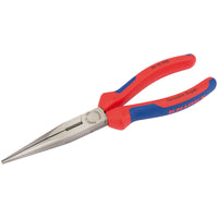 Draper Knipex 26 12 200 SBE Long Nose Pliers with Heavy Duty Handles, 200mm