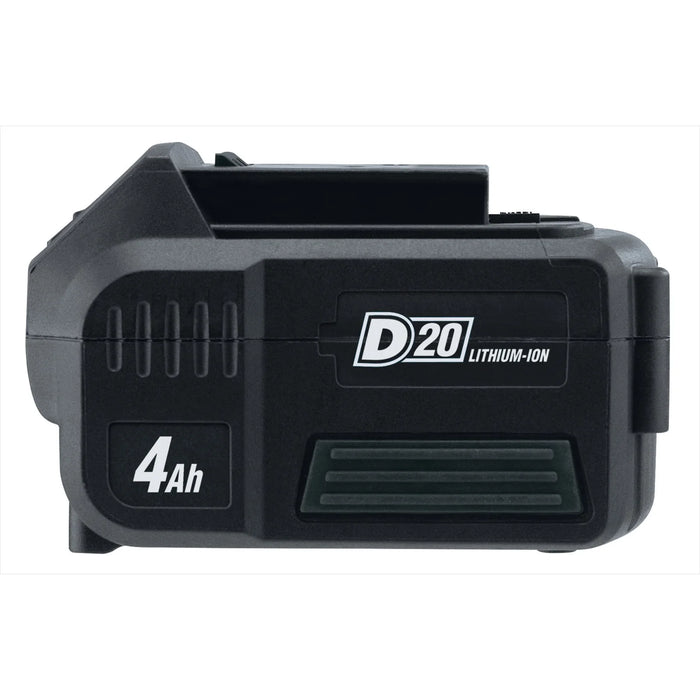 D20 20V Brushless Mid-Torque Impact Wrench, 1/2" Sq. Dr., 400Nm, 2 x 4.0Ah