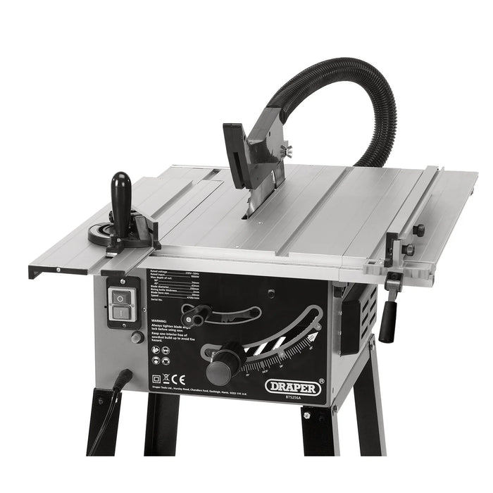 Draper Sliding Table Saw, 250mm, 1800W - BTS256A