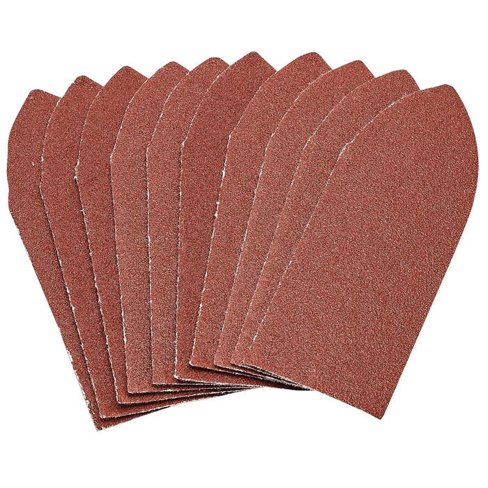Draper Hook and Loop Aluminium Oxide Sanding Sheets, 32 x 92mm, 120 Grit (Pack