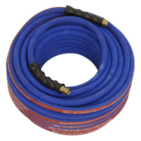 Sealey Extra-Heavy-Duty Air Hose with 1/4"BSP Unions 30m x 8mm AH30R